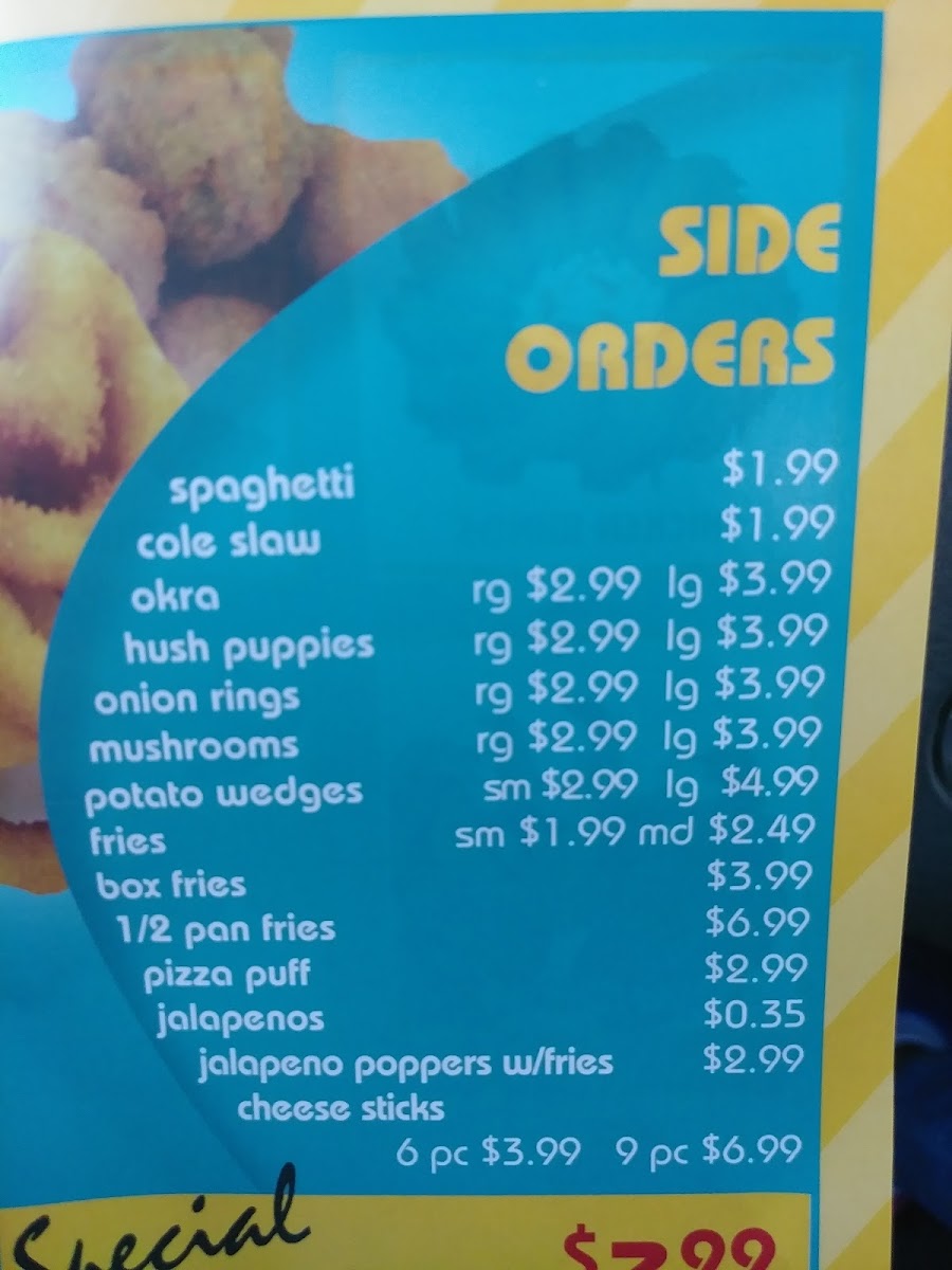 Shark's Fish & Chicken Menu-5