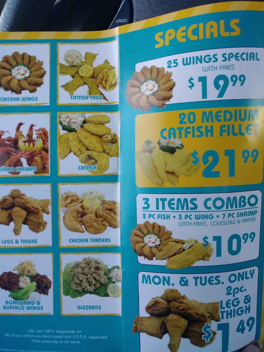 Shark's Fish & Chicken Menu-6